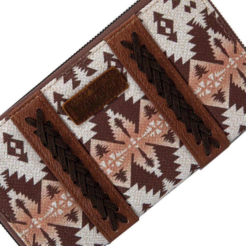 Wallet Purse for Women Western Aztec Clutch Wristlet Wallet with Credit Card Hol - Picture 3 of 6